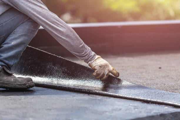 Professional Crawl Space Encapsulation technician working in Scipio Center, NY